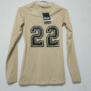 Boys Nike pro combat dri fit long sleeve shirt